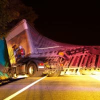 Multiple Tractor-Trailer Crash in Northeast Philadelphia